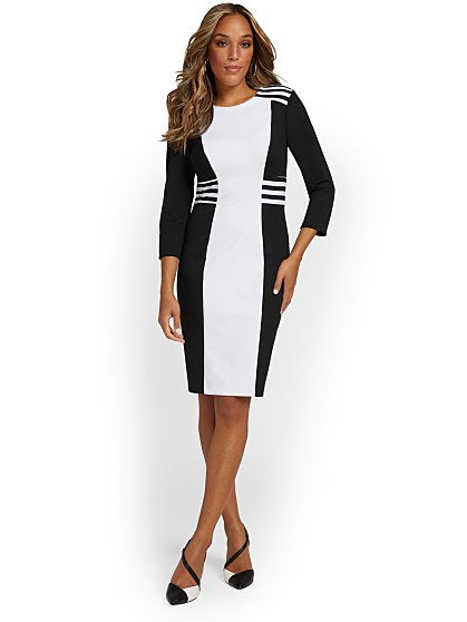 89.95 COLORBLOCK DRESS