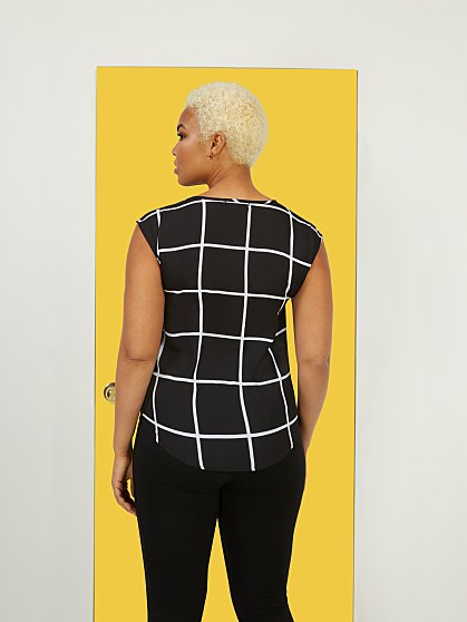 44.95 VNECK BLOUSE