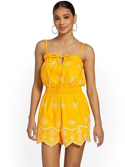 69.95 EYELET ROMPER