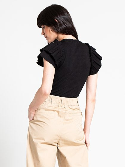 69.95 TIERED RUFFLE SLEEV