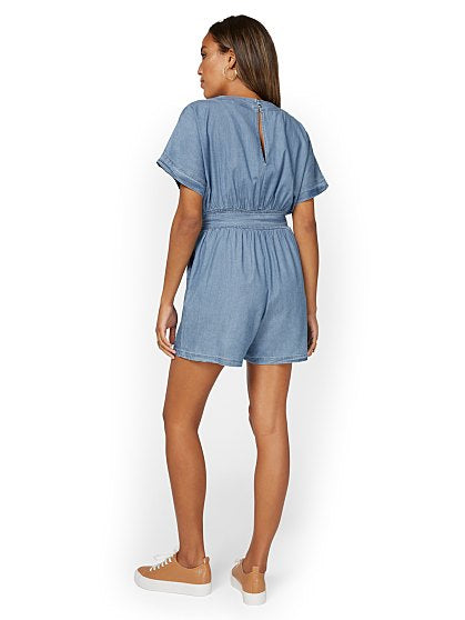 79.95 KIMONO ROMPER