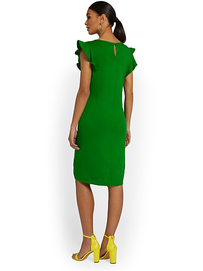 39.95 RUFFLE SLV SHIFT
