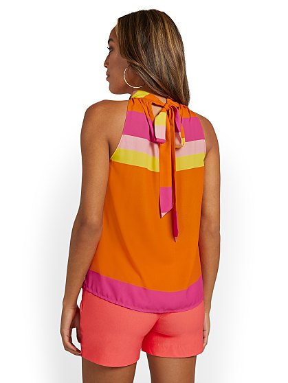 49.95 MULT STRIPE HALTER
