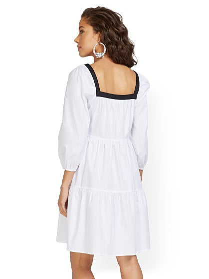 69.95 BUTTON FRONT DRESS