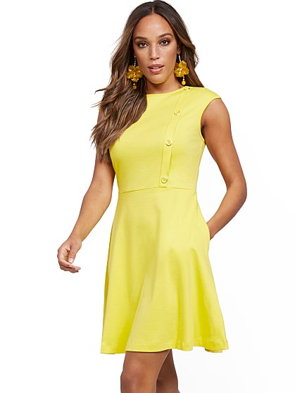 36.95 BTN FIT FLARE DRESS