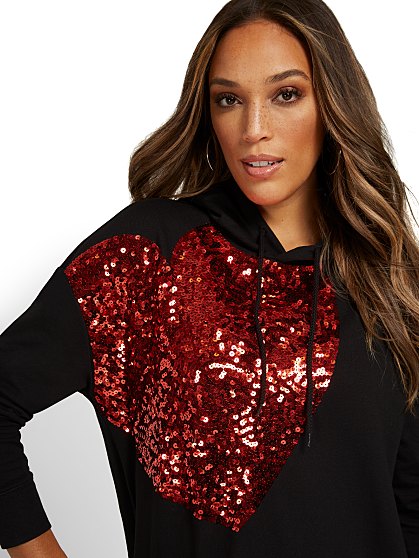 69.95 HEART SWEAT SHIRT D