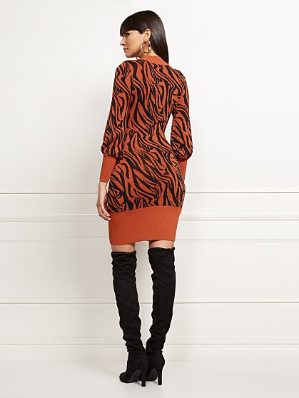79.95 MOCK NECK ZBRA DRS