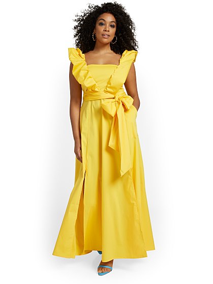 99.95 RUFFLE SLV MAXI