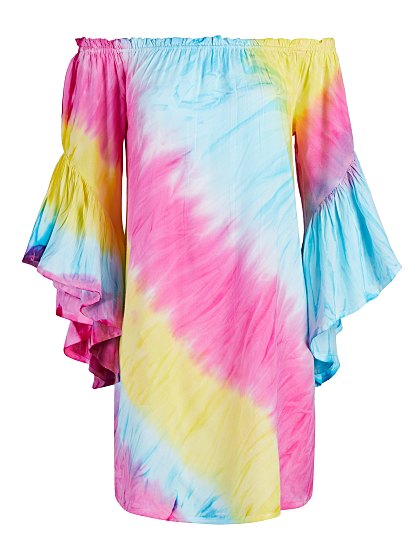 59.95 CHALLIS TIE DYE DRS