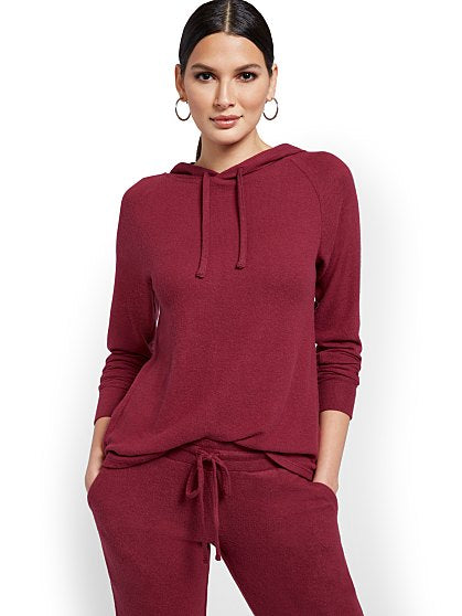 46.95 RAGLAN SNIT HOODIE