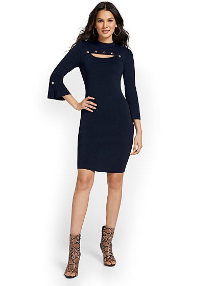 99.95 CUTOUT SWT DRESS