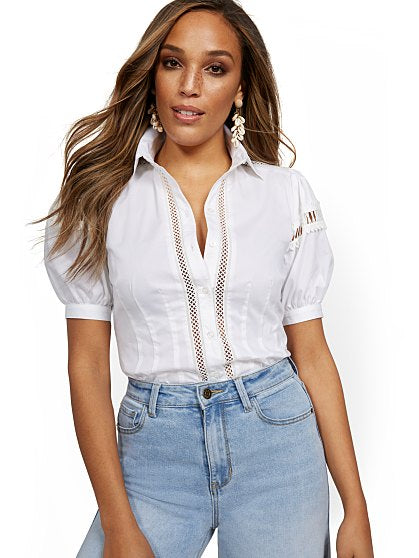 59.95 T PUFF SLV SHIRT
