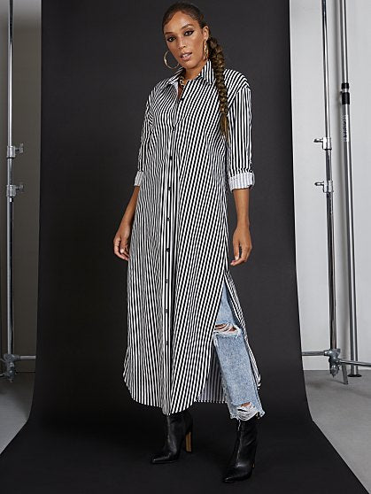 74.95 MAXI POPLIN SHIRT