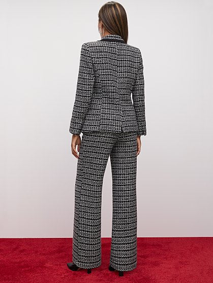 149.95 TWEED PIPED JACKET