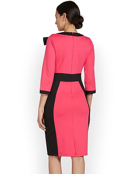 79.95 SHEATH DRESS W BOW