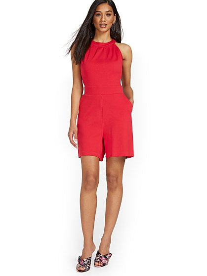 59.95 HALTER ROMPER