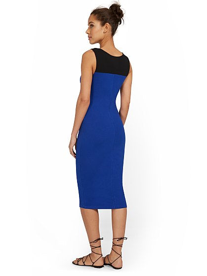 49.95 CLRBLK KEYHOLE MIDI
