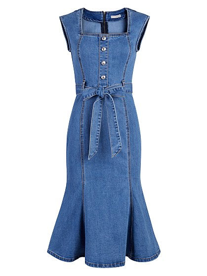 129.95 DENIM TRUMPET DRS