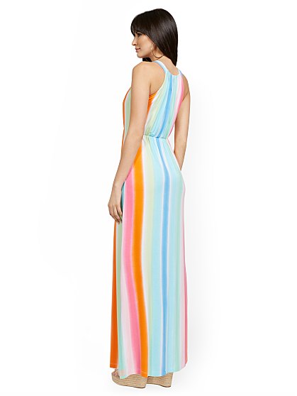 74.95 RAINBOW HALTER MAXI
