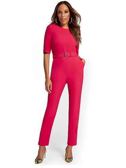 99.95 BELTED JUMPSUIT
