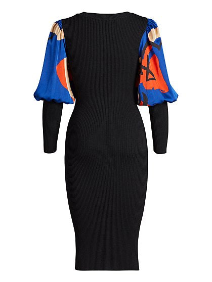89.95 MIX MEDIA DRESS