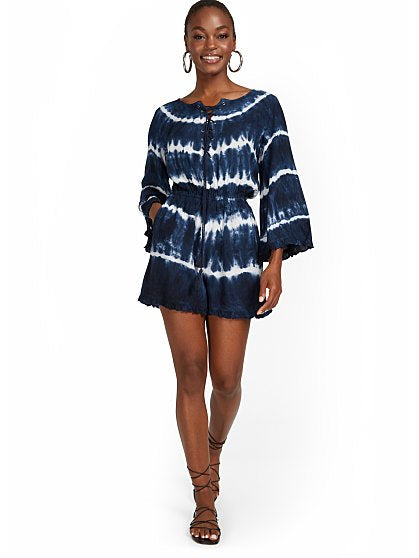 69.95 TIE DYE ROMPER