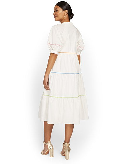 109.95 PUFF SLEEVE COLOR