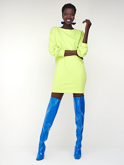 49.95 PROMO FLEECE DRESS